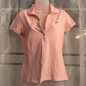 Lacoste slim fit stretch pique short sleeve polo